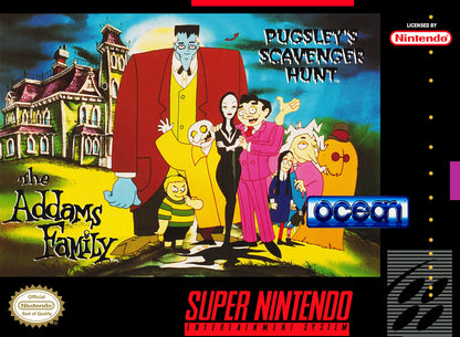 Addams Family Pugsley's Scavenger Hunt Super Nintendo