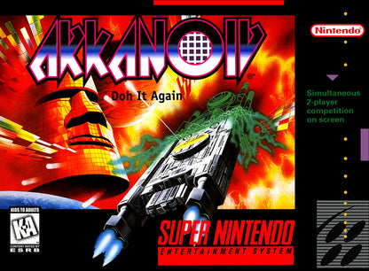 Arkanoid Doh It Again Super Nintendo