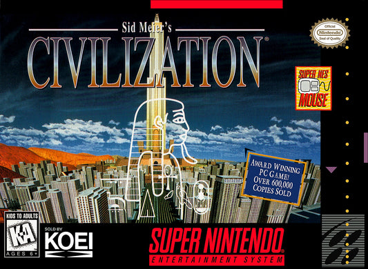 Sid Meier's Civilization Super Nintendo