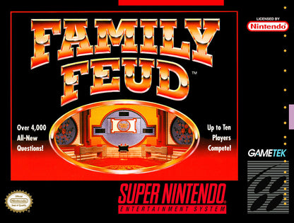 Family Feud Super Nintendo