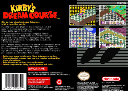 Kirby's Dream Course Super Nintendo
