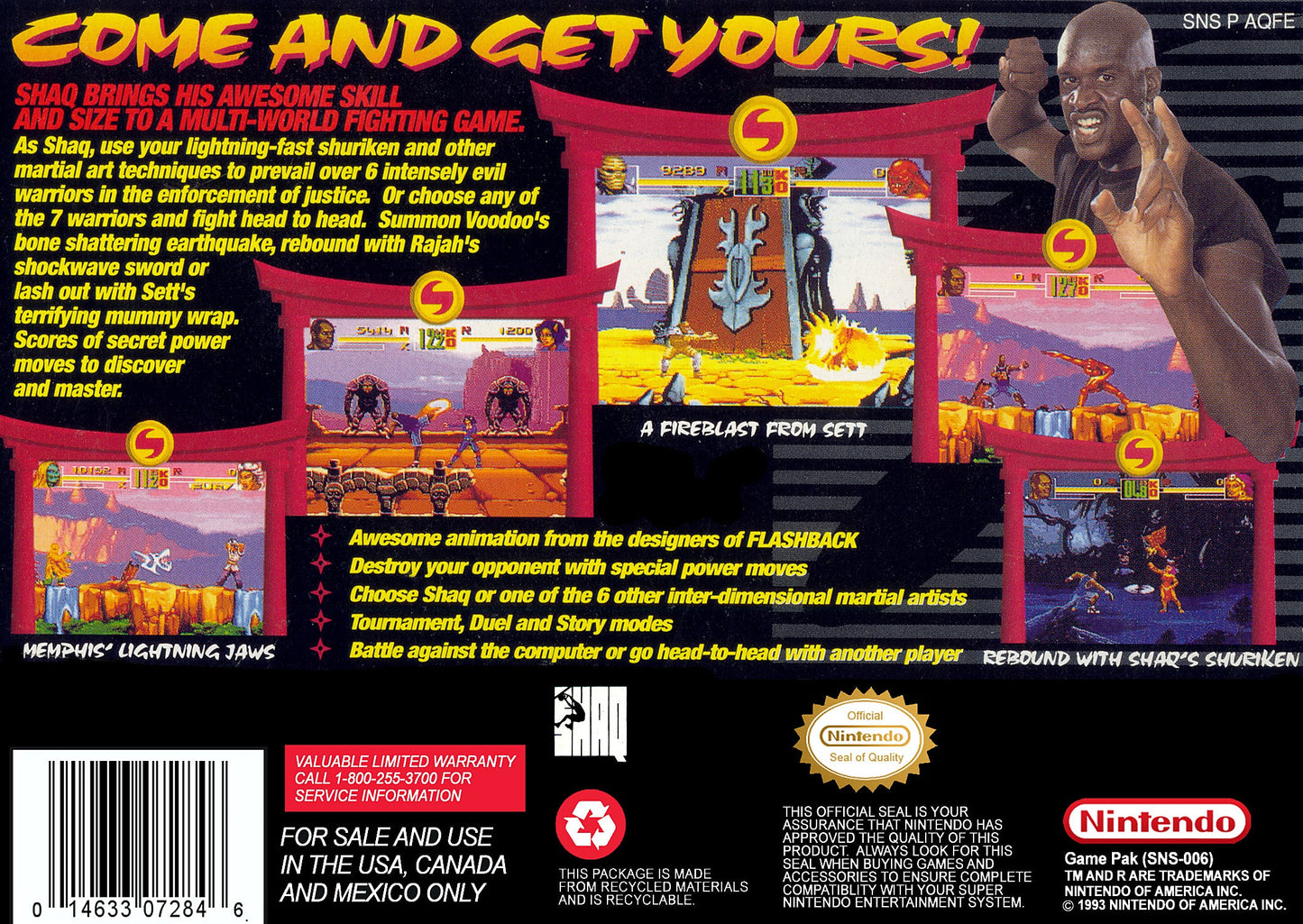 Shaq Fu Super Nintendo