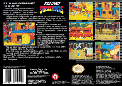 Sunset Riders Super Nintendo