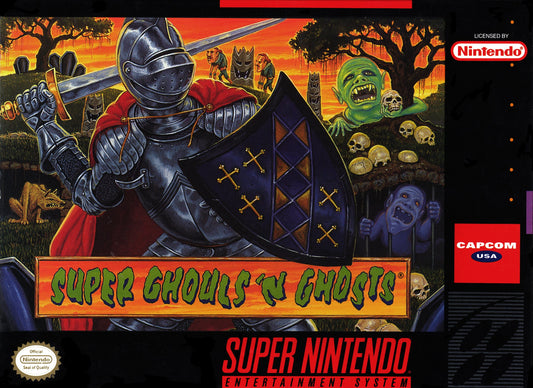 Super Ghouls 'N Ghosts Super Nintendo