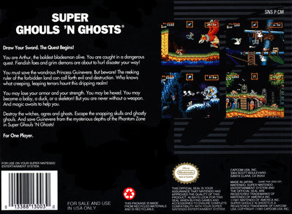 Super Ghouls 'N Ghosts Super Nintendo