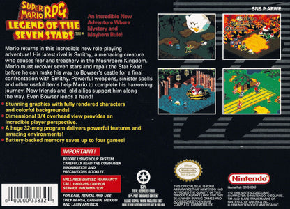 Super Mario RPG Super Nintendo