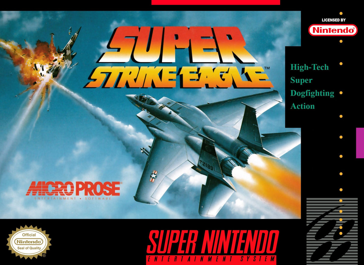 Super Strike Eagle Super Nintendo