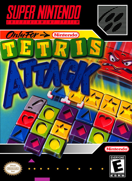 Tetris Attack Super Nintendo