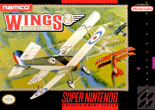 Wings 2 Aces High Super Nintendo