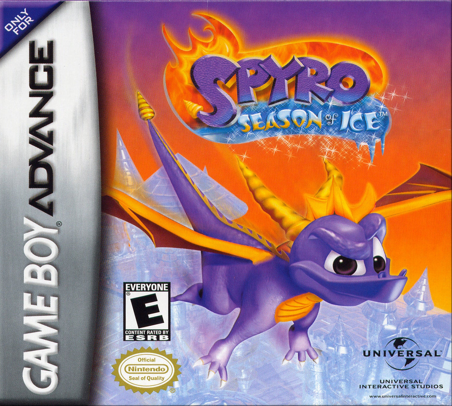 Spyro Season Of Ice GameBoy Advance