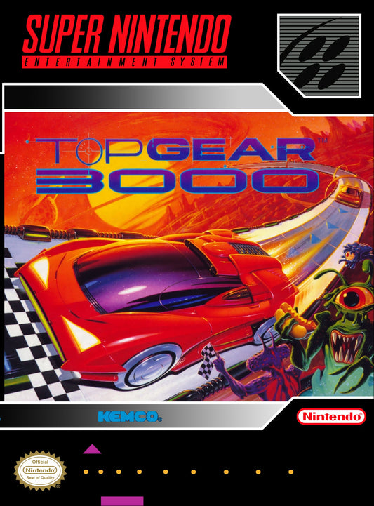 Top Gear 3000 Super Nintendo
