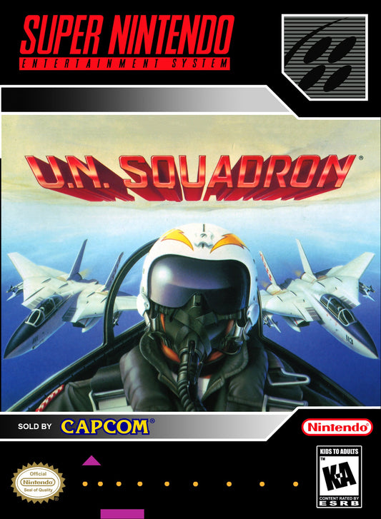 UN Squadron Super Nintendo
