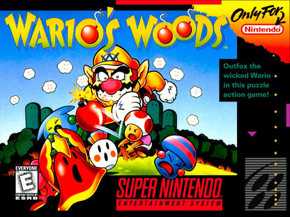 Wario's Woods Super Nintendo