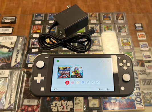 Gray Nintendo Switch Lite