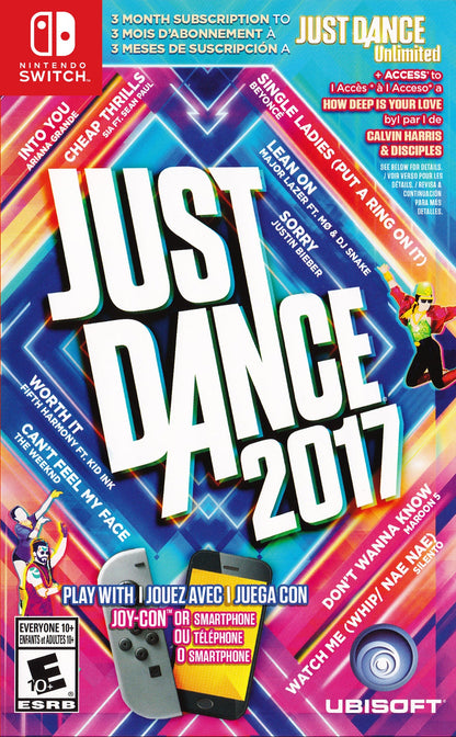Just Dance 2017 Nintendo Switch