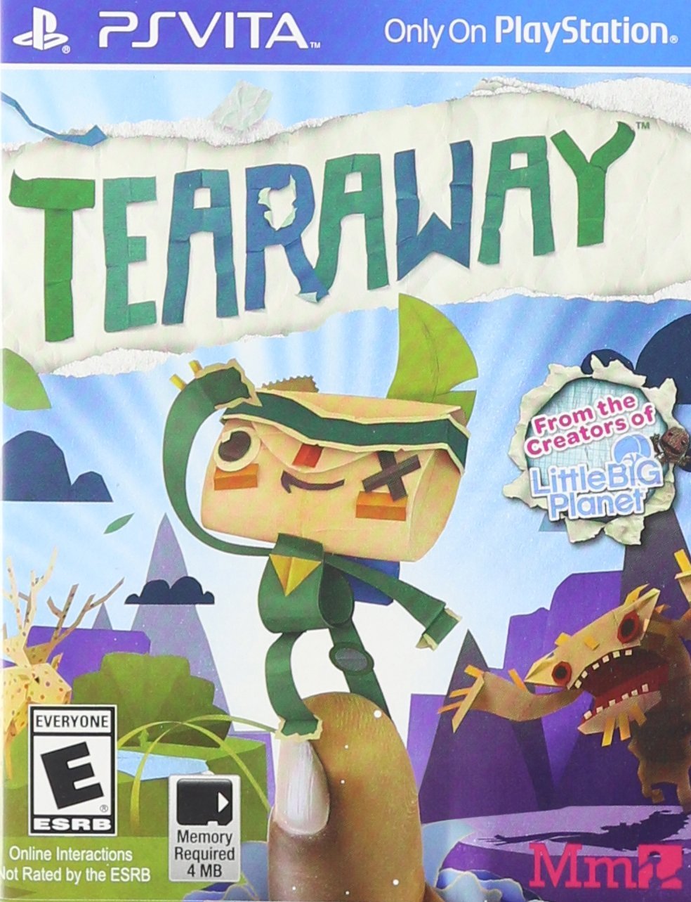 Tearaway Playstation Vita