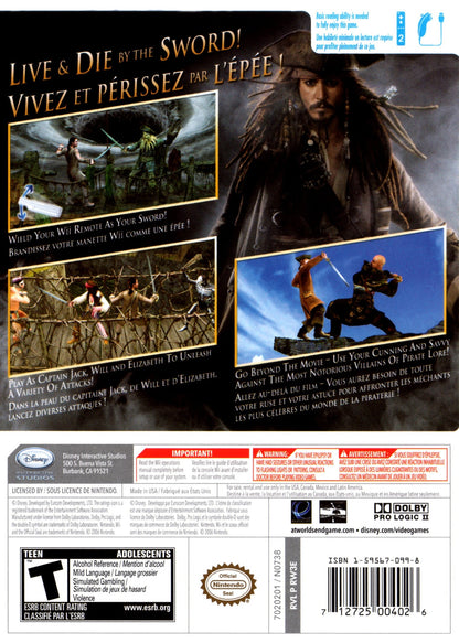 Pirates Of The Caribbean At World`S End Wii