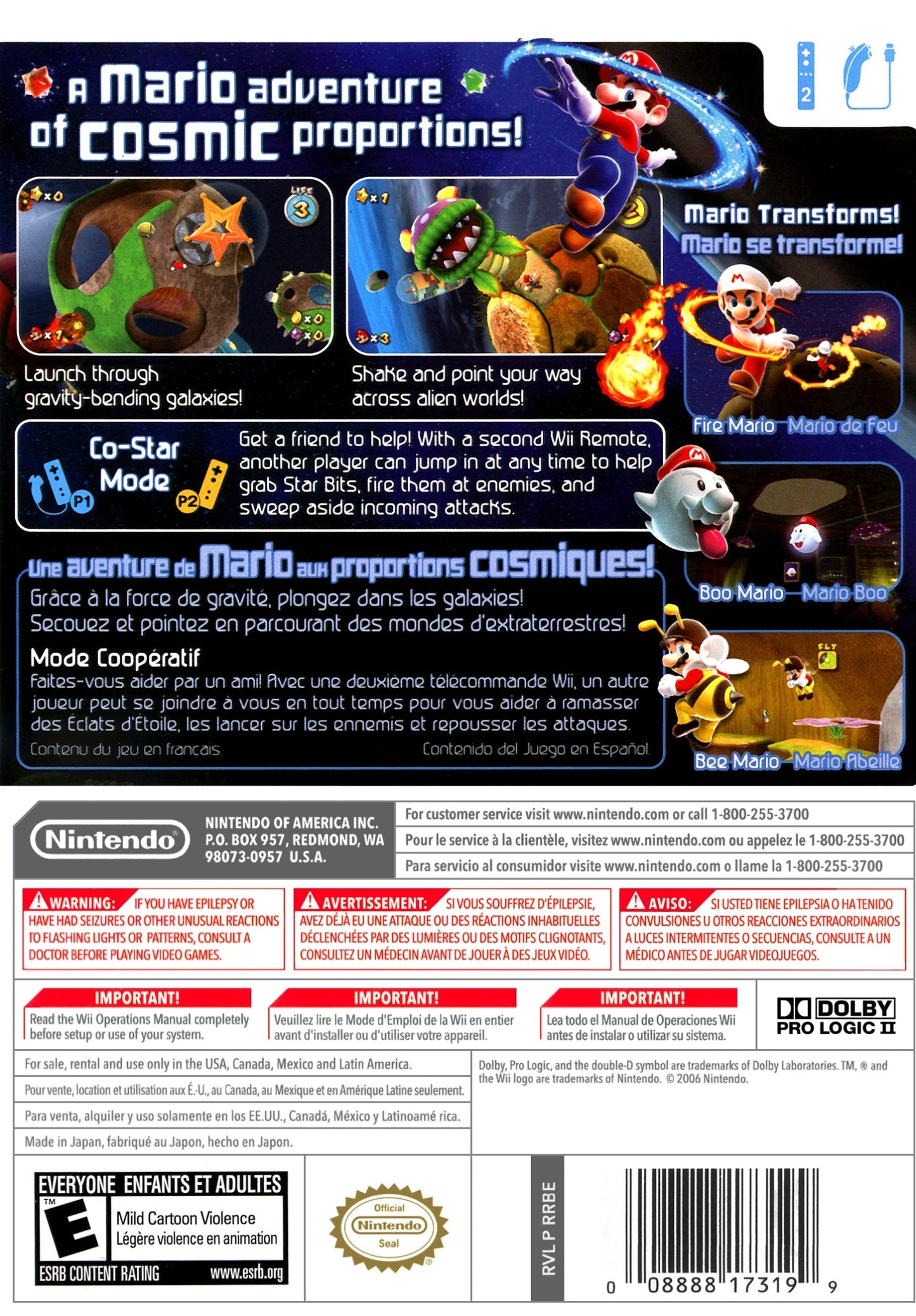 Super Mario Galaxy [Nintendo Selects] Wii