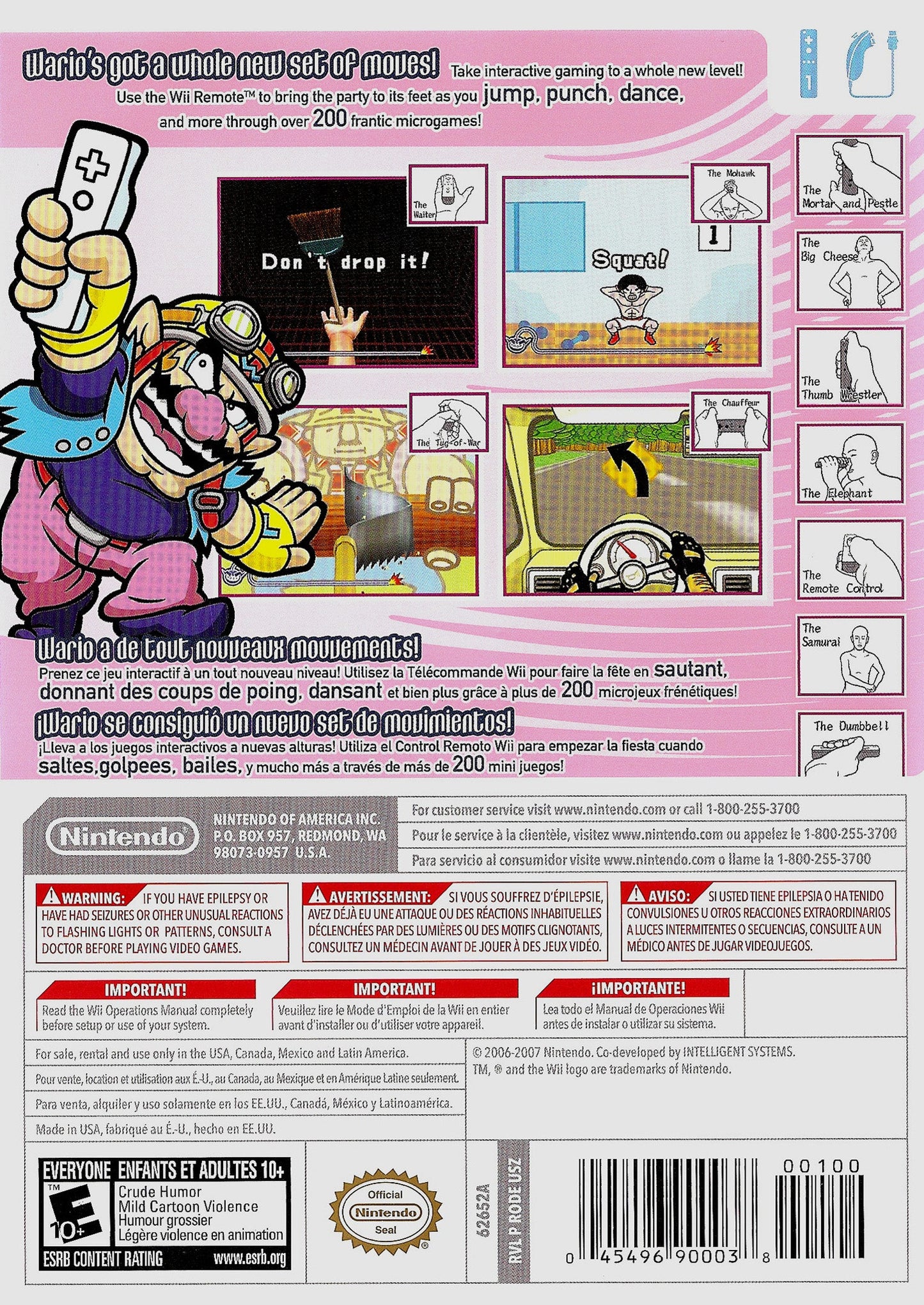 WarioWare: Smooth Moves Wii