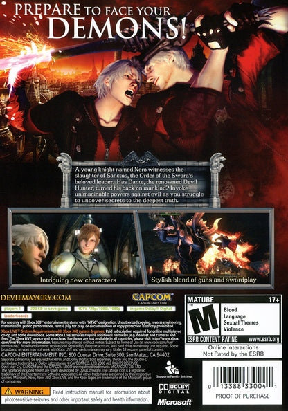 Devil May Cry 4 Xbox 360