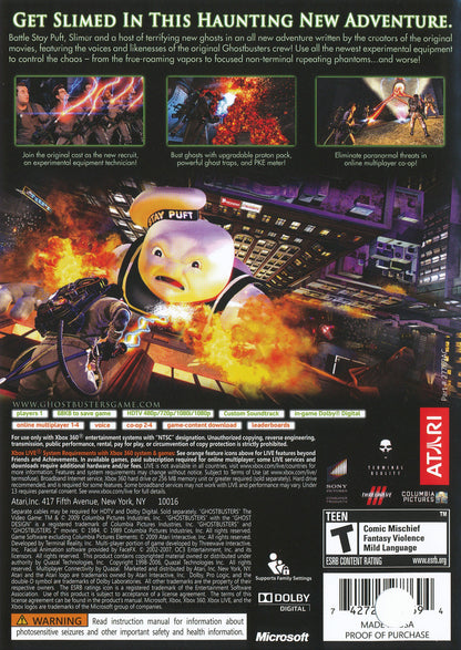 Ghostbusters: The Video Game Xbox 360