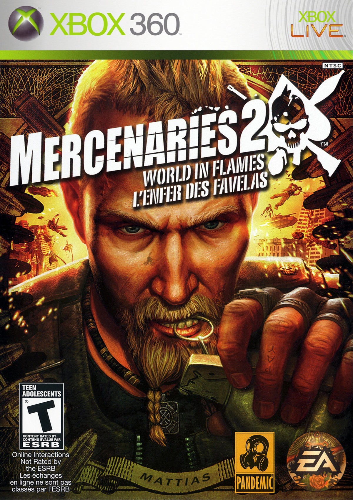 Mercenaries 2 World In Flames Xbox 360