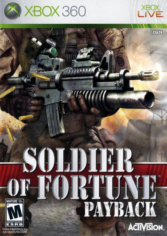 Soldier Of Fortune Payback Xbox 360