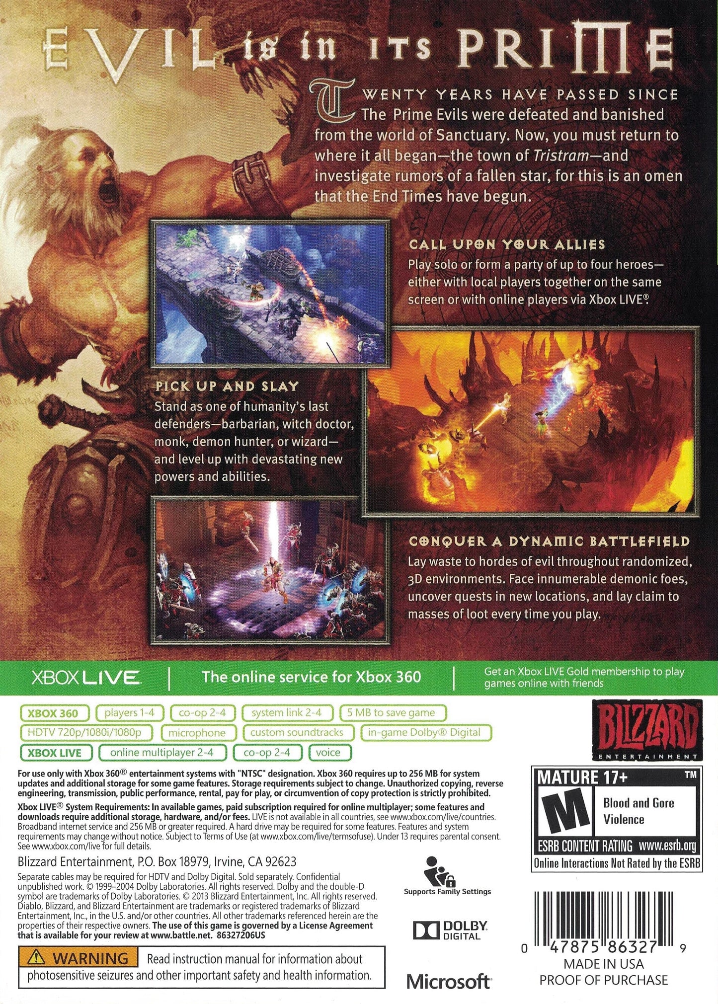 Diablo III Xbox 360