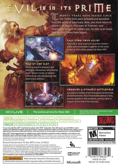 Diablo III Xbox 360