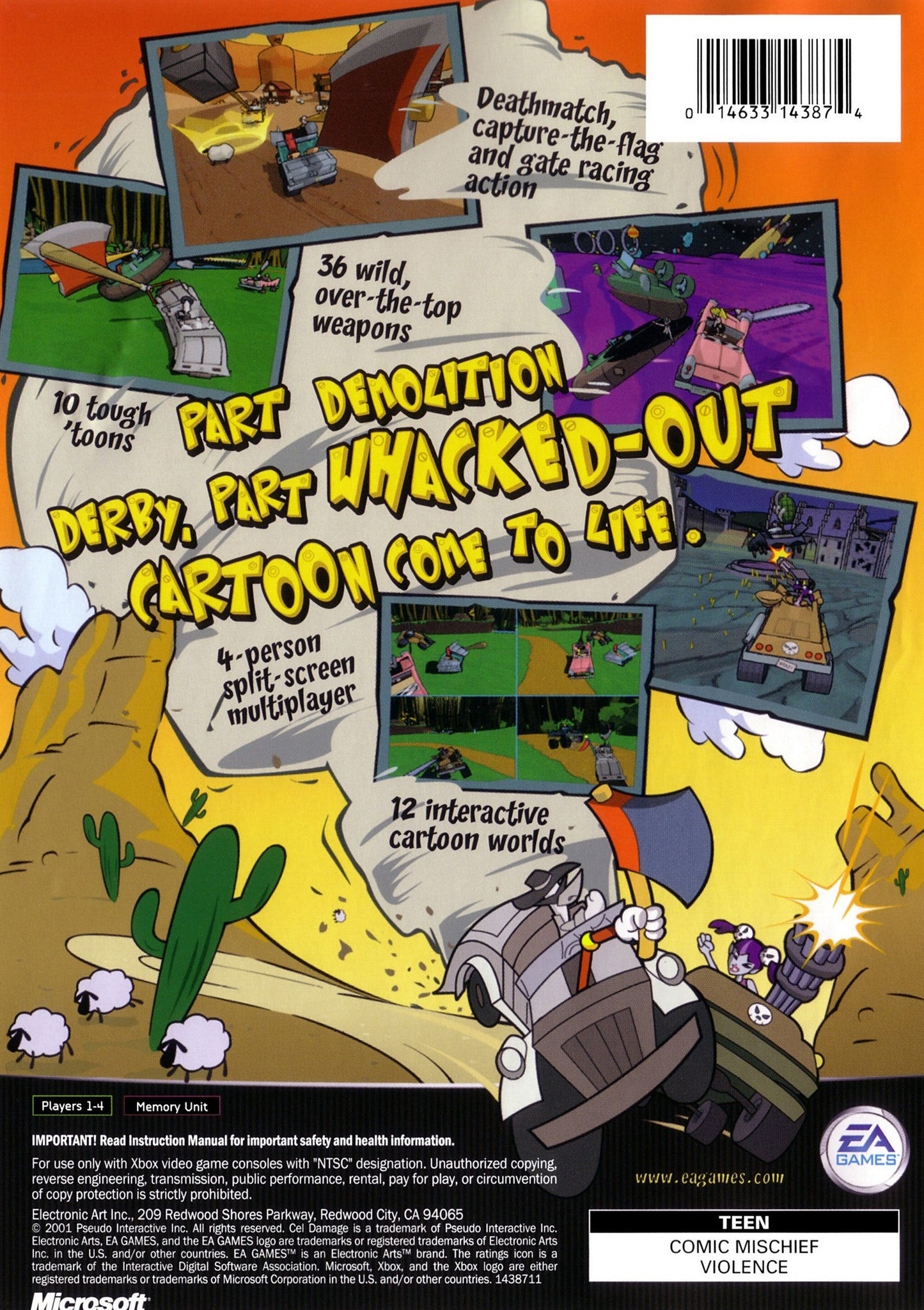 Cel Damage Xbox