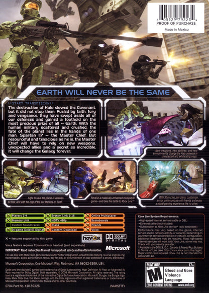 Halo 2 Xbox