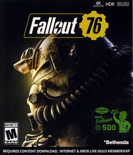 Fallout 76 Xbox One