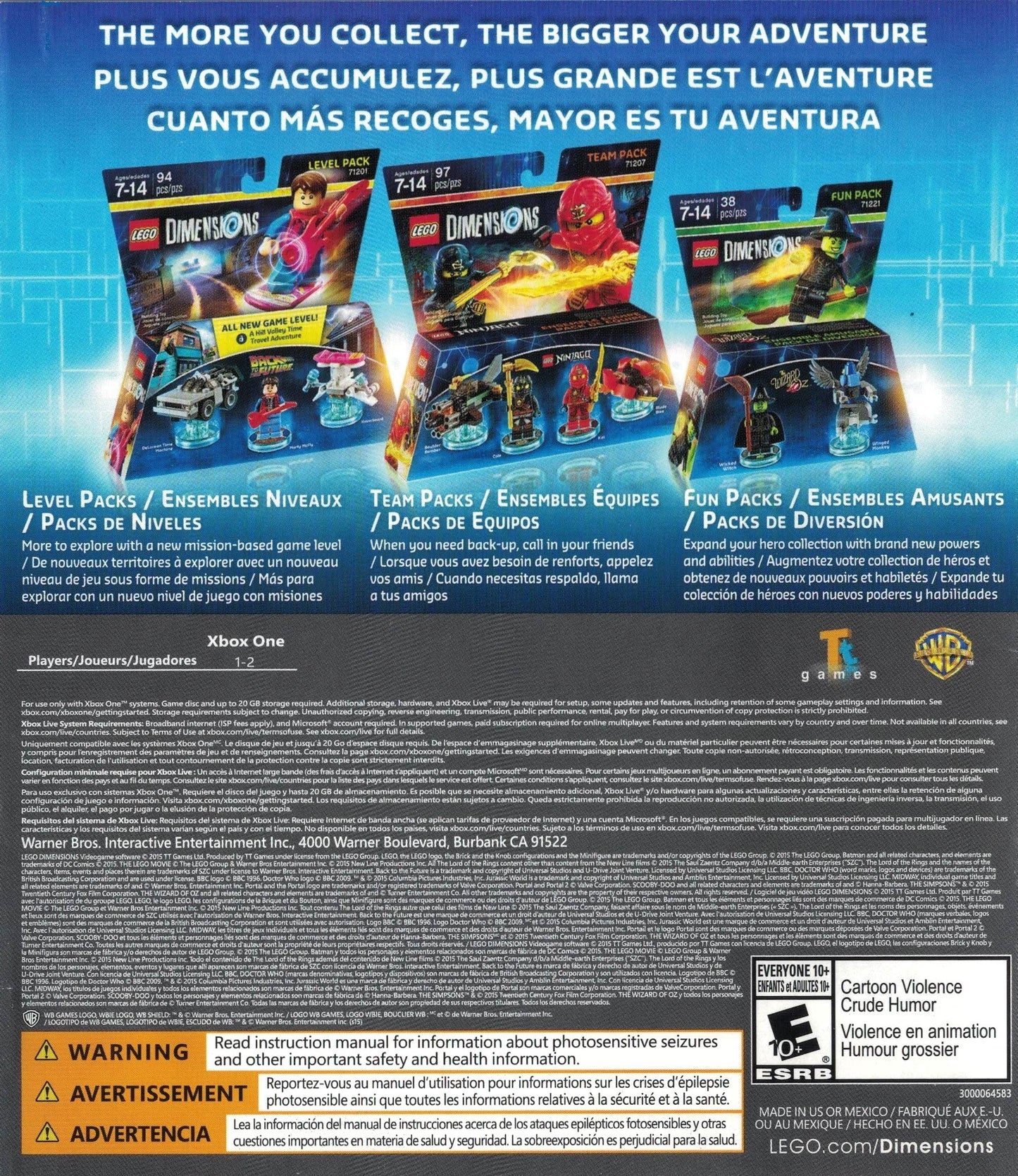 LEGO Dimensions Xbox One