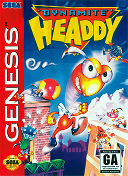 Dynamite Headdy Sega Genesis