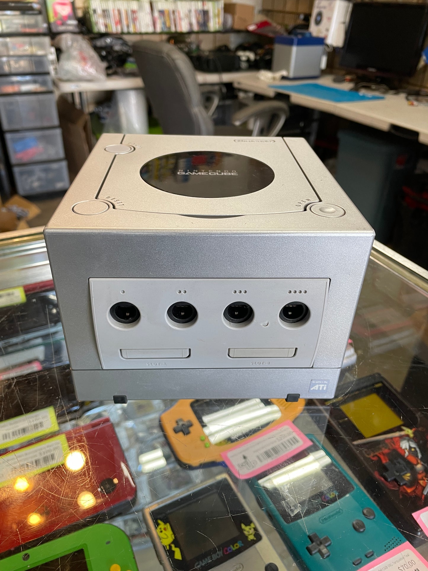 Platinum/ Silver GameCube System [DOL-001] GameCube