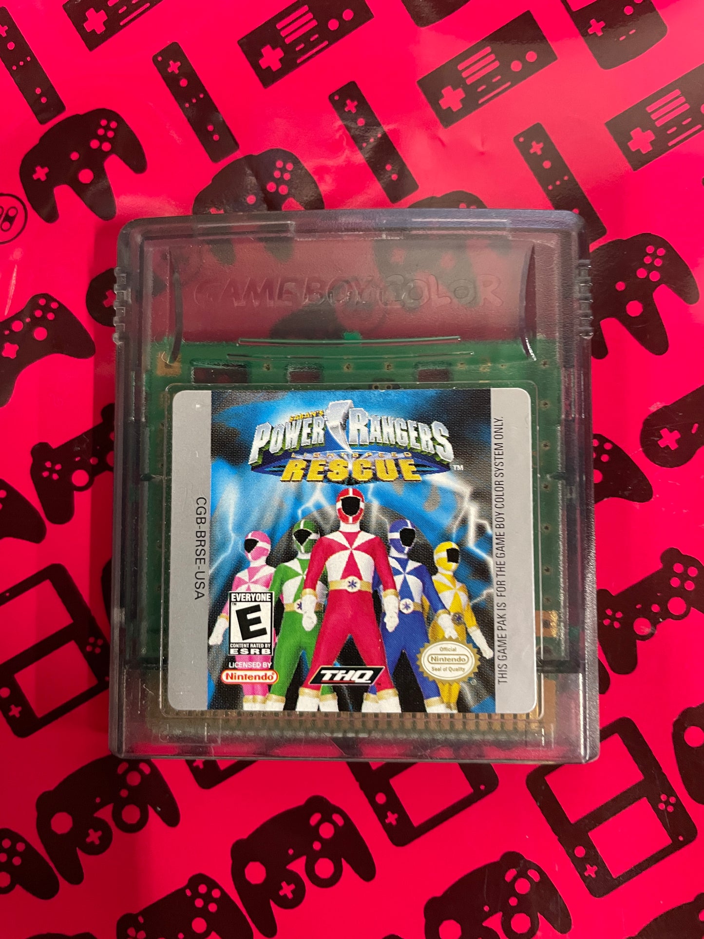 Power Rangers Lightspeed Rescue Gameboy Color