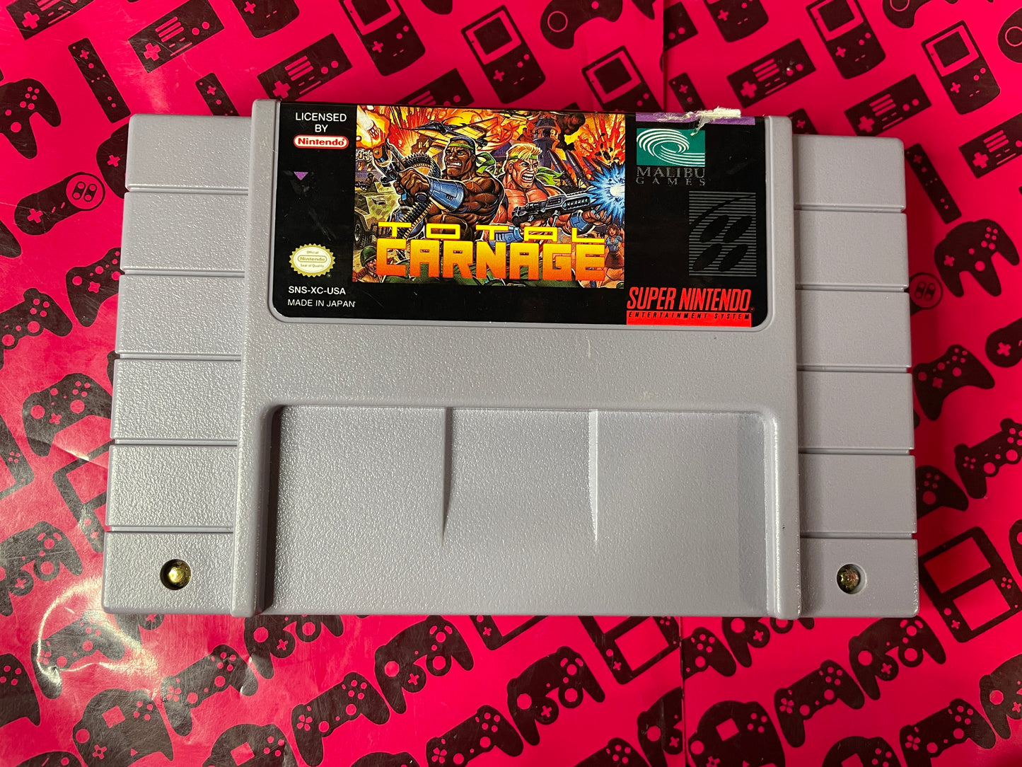 Total Carnage Super Nintendo