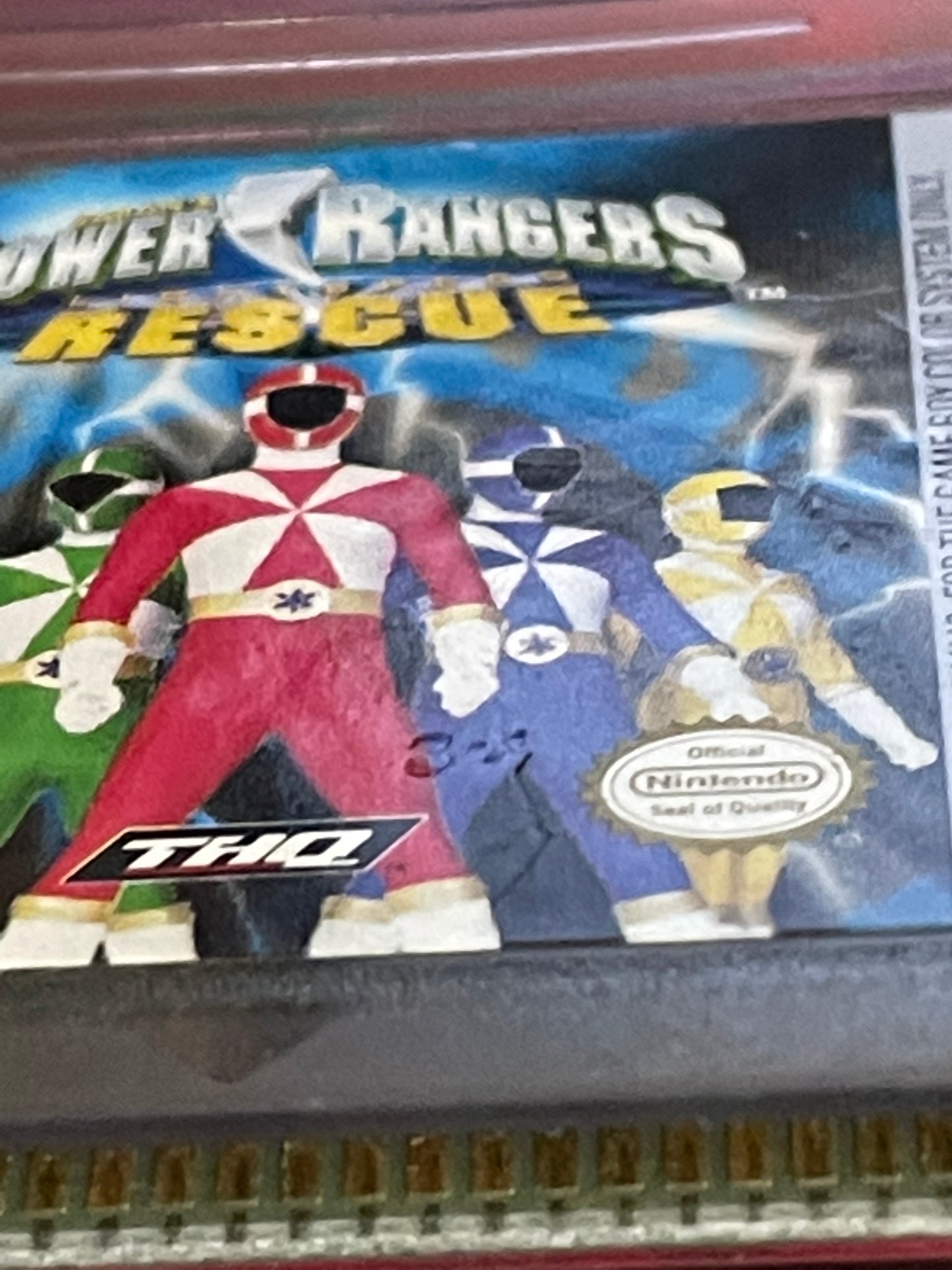 Power Rangers Lightspeed Rescue Gameboy Color