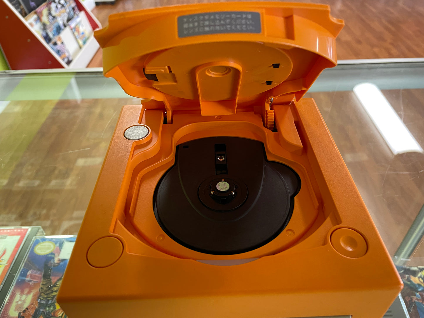 Spice Orange Gamecube System JP Gamecube Modded For US Games