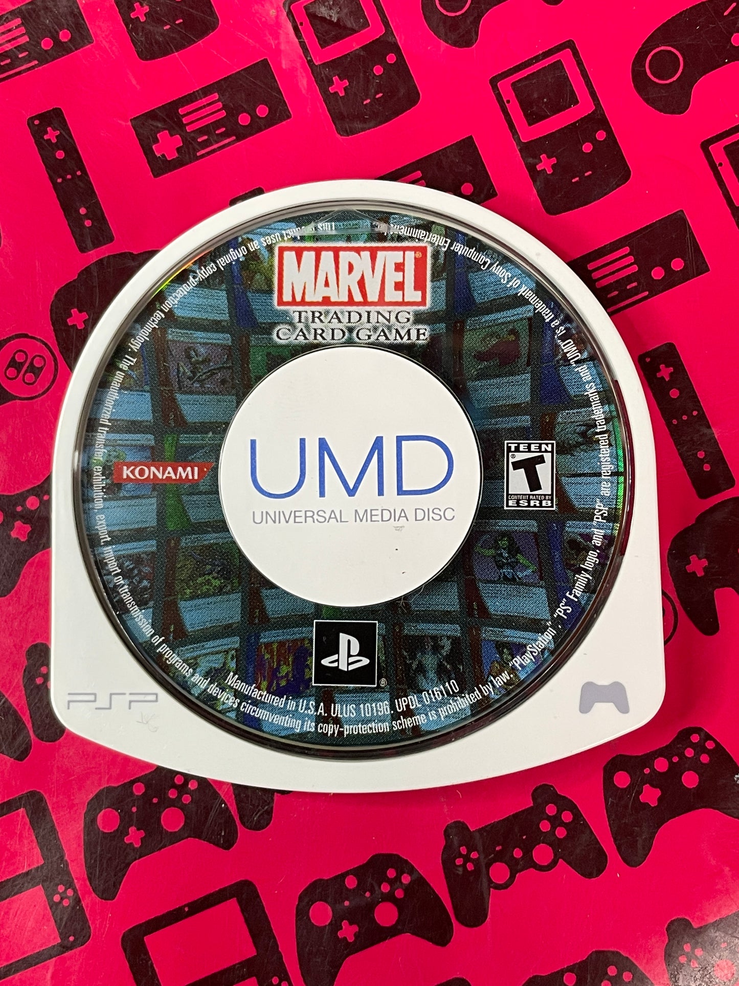 Marvel Trading Card Game PSP Loose