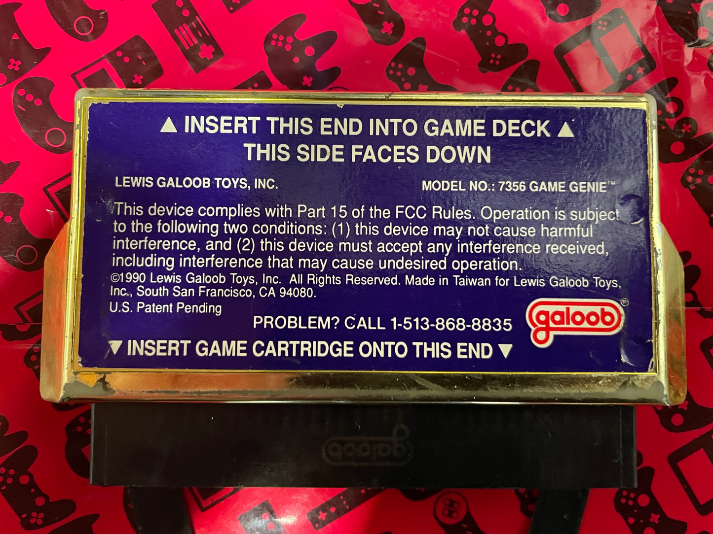 Game Genie Model 7356 Video Game Enhancer NES