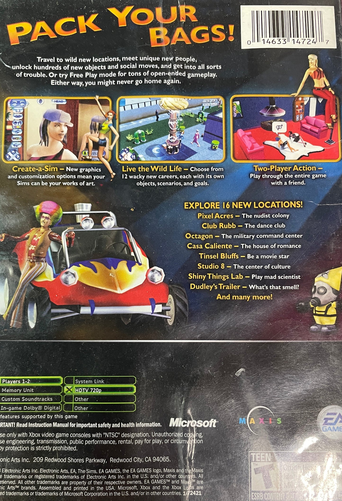 The Sims Bustin Out Xbox