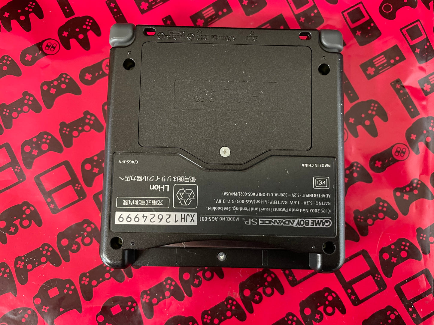 Black Gameboy Advance SP (AGS-001) GameBoy Advance