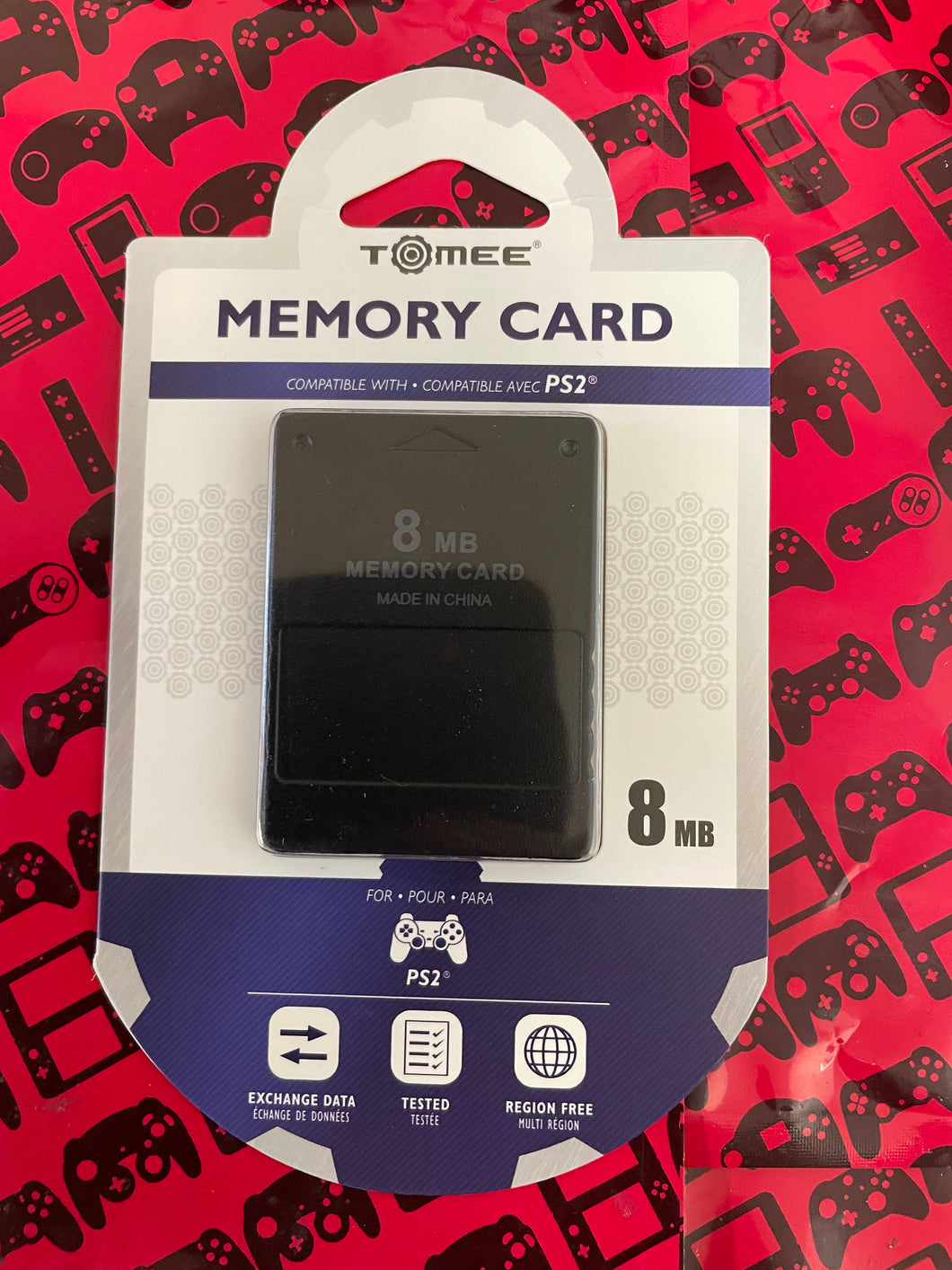 8MB Memory Card For PS2
