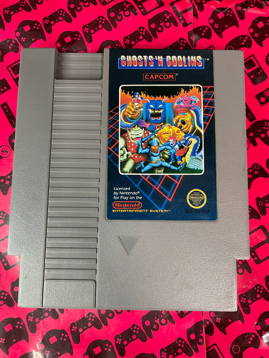 Ghosts 'N Goblins [5 Screw] NES