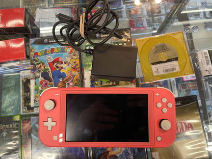 Coral Pink Nintendo Switch Lite Nintendo Switch