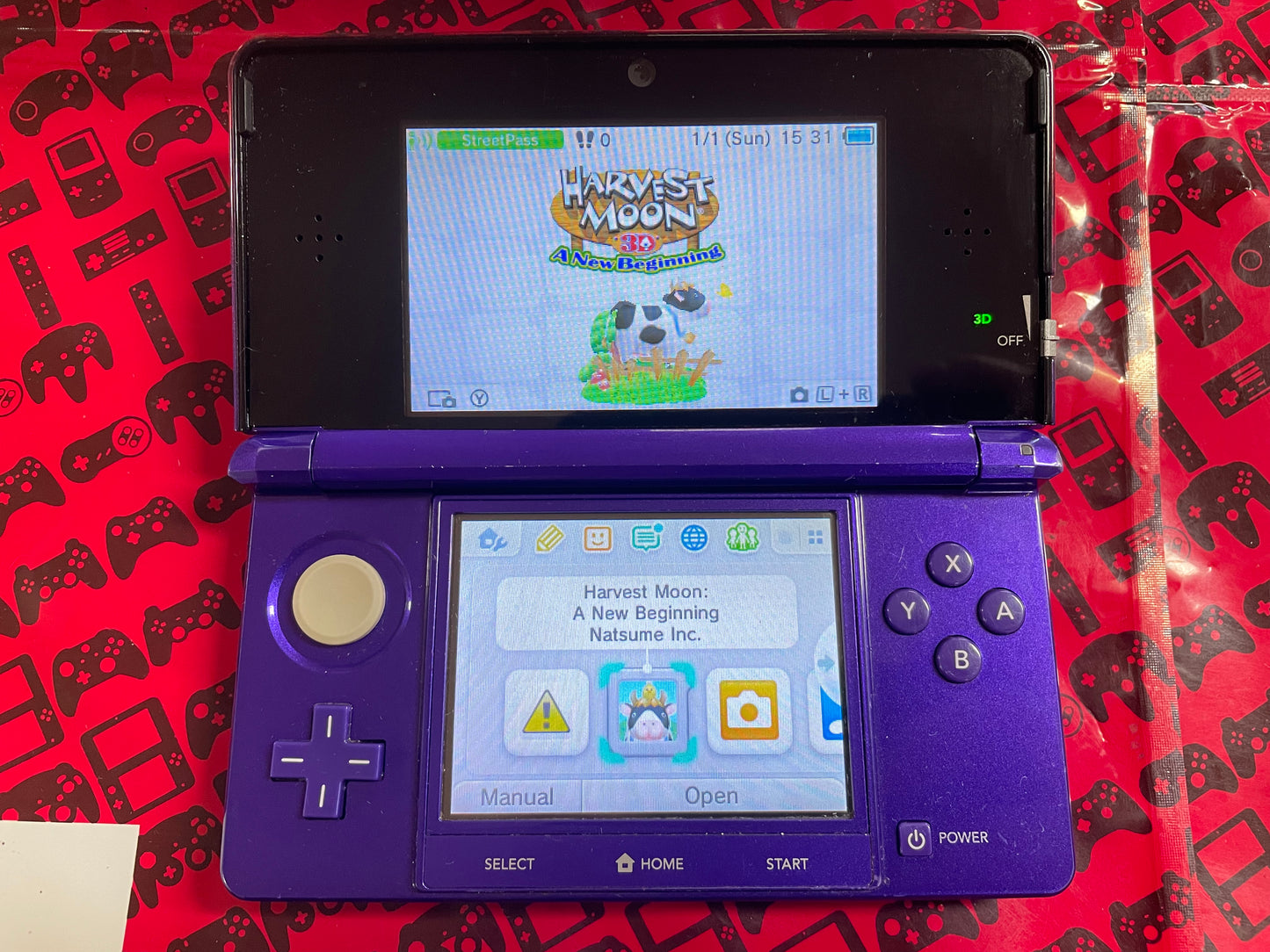 Midnight Purple Nintendo 3DS