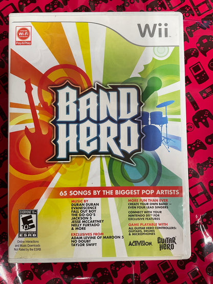Band Hero Wii