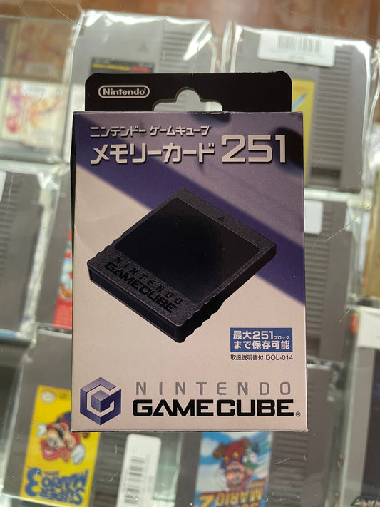 GameCube Memory Card 251 Blocks US (DOL-014) GameCube
