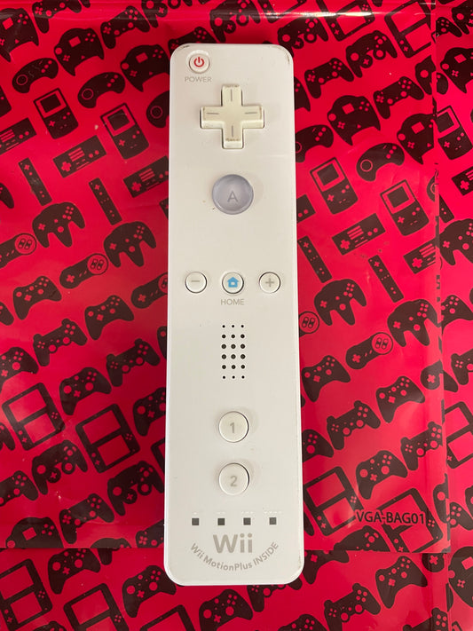 White Wii Remote Plus Wii